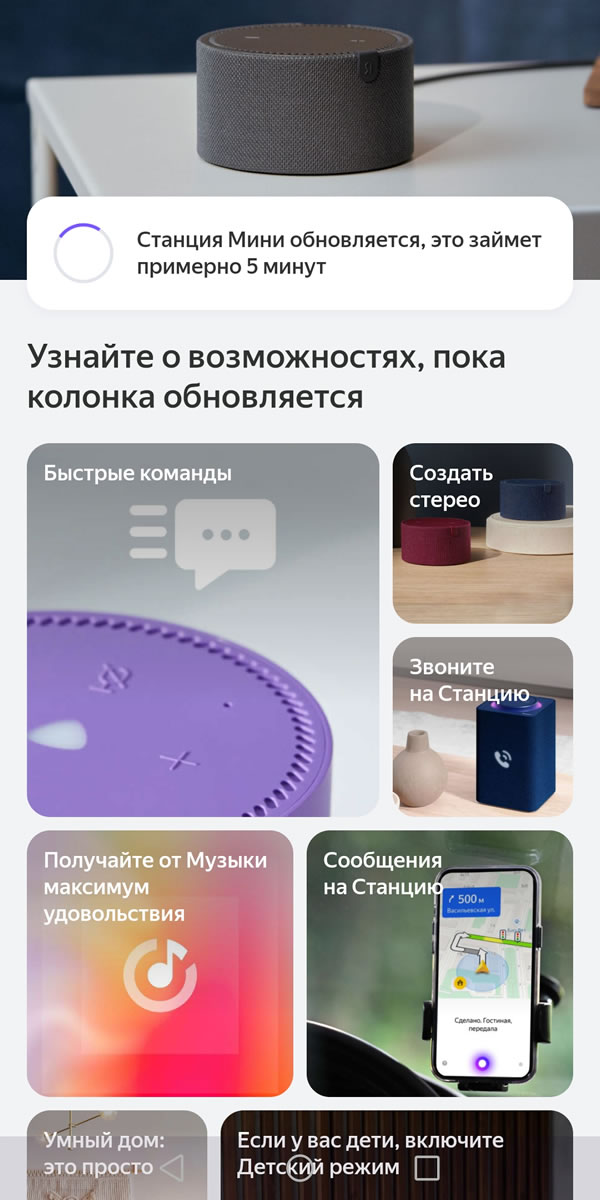 настройка Алисы